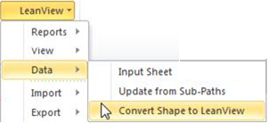 Convert Shape to LeanView 5.0
