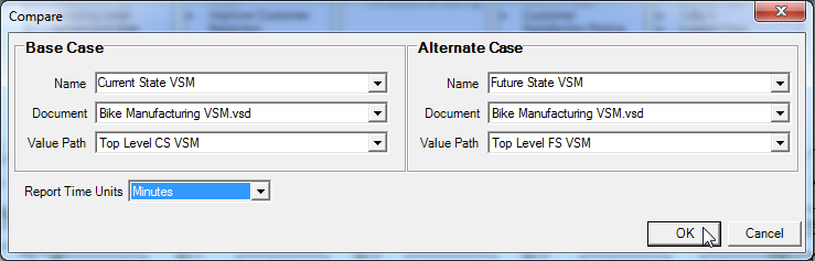 LeanView Compare Report UI