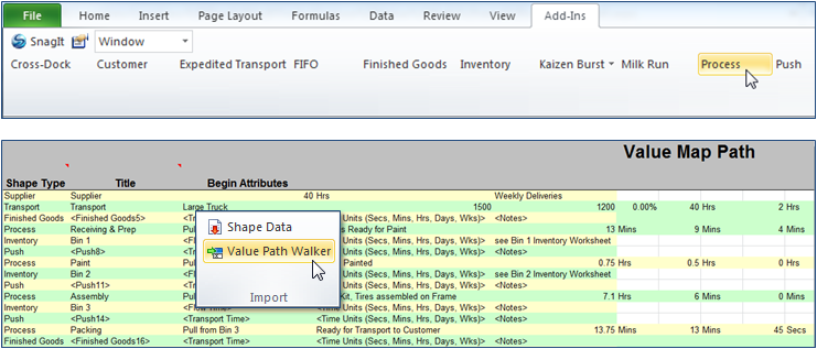 Import Value Path Walker