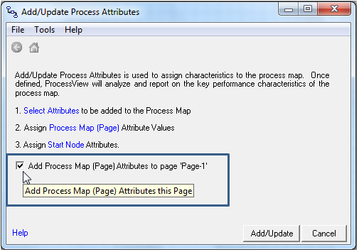 ProcessView Add Page Data