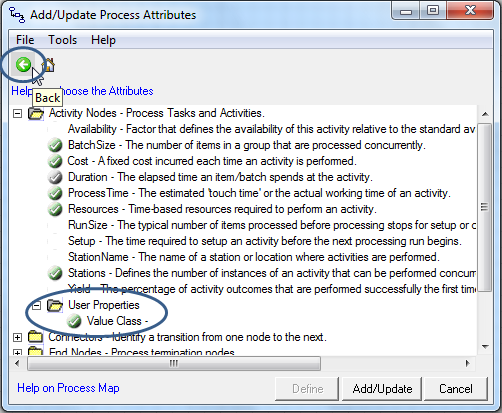 Add Update Attributes Dialog 3