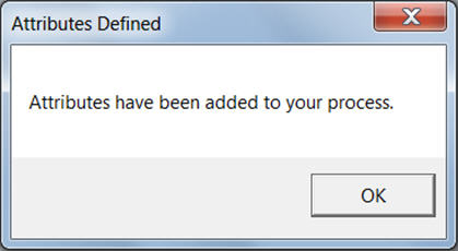 Define Attributes Complete Message