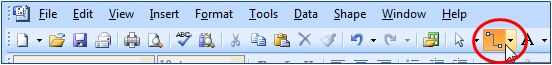 Connector Tool Visio 2007