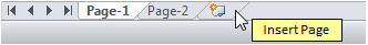 Insert Page icon