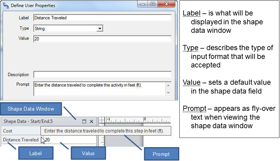 Define User Properties Dialog 2